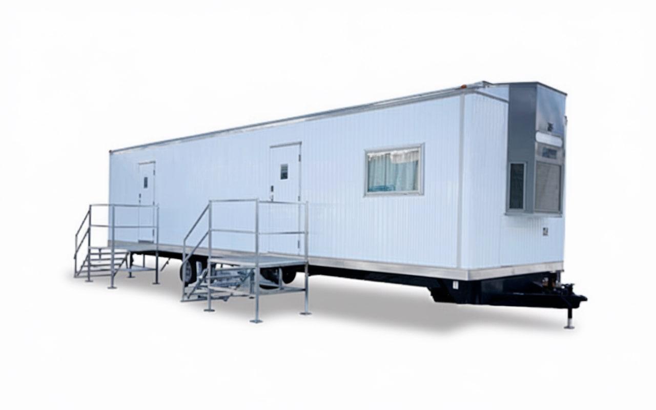 office trailers are designed to be easily relocated to different job sites as needed